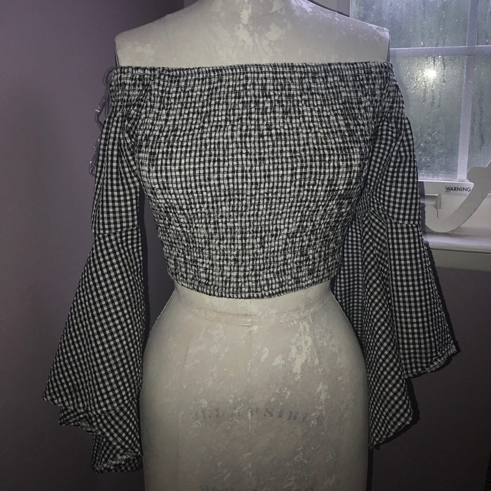 LF Gingham Top